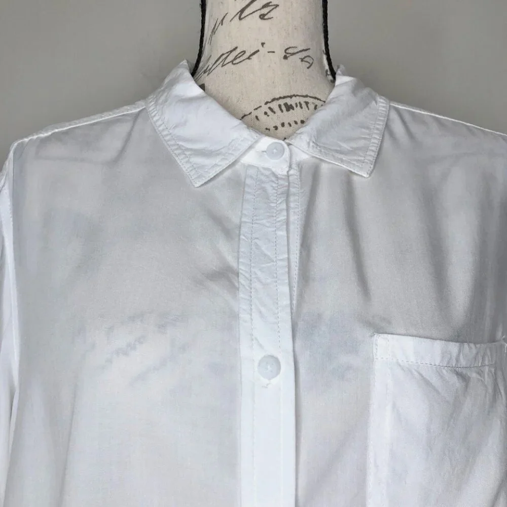 soft white button down - Picture 4 of 7